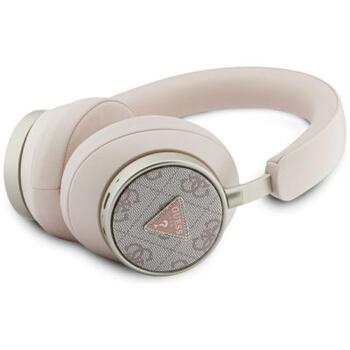 Guess 4G Triangle Logo ENC Bezvadu Austiņas Pink (GUBHC15P4MRCTP)