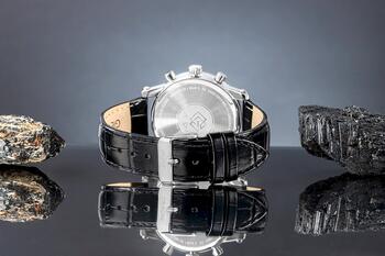 Giewont Vīriešu pulkstenis Chronograph Sapphire GW6260-A1 / sudraba (GW6260-A1)