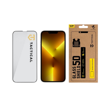 Tactical Glass Shield 5D Защитное стекло для Apple iPhone 13 Pro Max/14 Plus / чёрный (TA-57983104497)