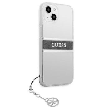 Guess GUHCP13SKB4GGR Hardcase 4G Aizsargapvalks priekš iPhone 13 mini 5,4