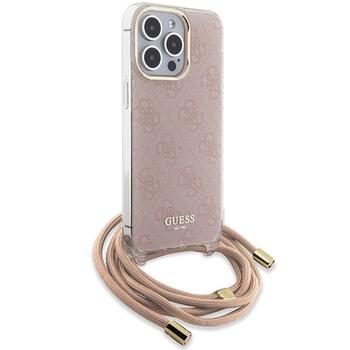 Guess GUHCP15LHC4SEP Hardcase Crossbody Cord 4G Print Защитный чехол для iPhone 15 Pro 6.1