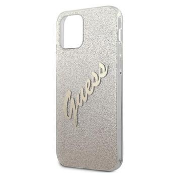Guess GUHCP12SPCUGLSGO Glitter Gradient Script Hardcase Защитный чехол для iPhone 12 mini 5,4