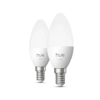 Philips Hue E14 Gaismas spuldze balta gaisma 2700 K B39 svece 2 gab. (929004295902)