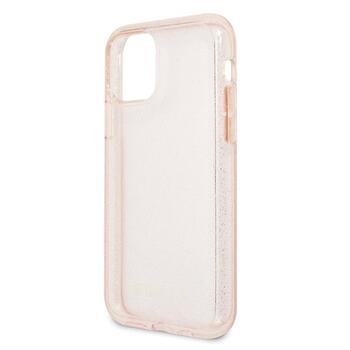 Guess GUHCN58PCGLPI Aizsargapvalks priekš iPhone 11 Pro Glitter / rozā (GUHCN58PCGLPI)