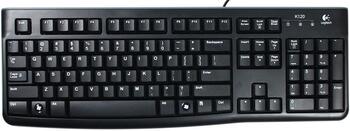 Logitech K120 Business OEM клавиатура USB Черная (ENG) (920-002479)