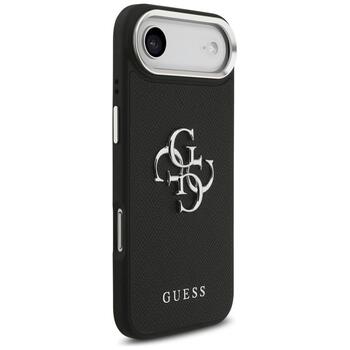 Guess Grained Big 4G Classic Logo Case Защитный чехол для iPhone Air / чёрный (GUHCP17MPG4SMCEK)