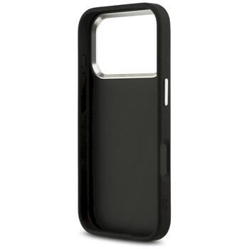 Guess 4G Big 4G Classic Logo Case Aizsargapvalks priekš iPhone 17 Pro Max / black silver (GUHCP17XP4G4SMCK)