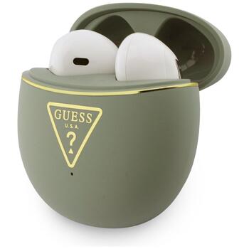 Guess Gold Line Triangle Беспроводные наушники / khaki (GUTWSA15HETN)