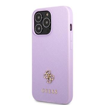 Guess GUHCP13LPS4MU Hardcase Saffiano 4G Small Metal Logo Защитный чехол для iPhone 13 Pro / 13 6,1