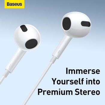 Baseus Encok H17 Проводные наушники (NGCR020002)