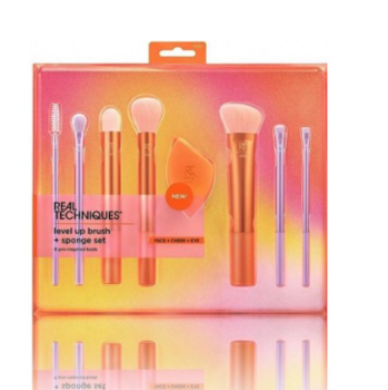 Real Techniques Level Up Brush + Sponge Kit Набор для нанесения косметики (079625439328)