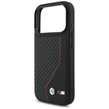 BMW M Carbon Line & Logo MagSafe Case Защитный Чехол для Apple iPhone 17 Pro (BMHMP17L25PCCSCKR)