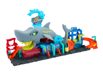 Hot Wheels HTN82 City Ultra Shark Automazgātava mašīnām (HTN82)
