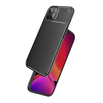 Mocco Trust Armored Shockproof Carbon чехол для Apple iPhone 13 Pro Черный (MO-TR-APP-IPH-13PR-BK)