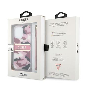 Guess GUHCP13XKCABPI Camo Strap Collection Защитный чехол для iPhone 13 Pro Max 6,7
