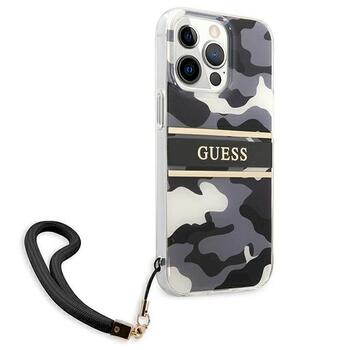 Guess GUHCP13LKCABBK Camo Strap Collection Защитный чехол для iPhone 13 Pro / 13 6,1