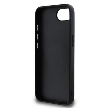 Guess PU Grained 4G Metal Logo Case Чехол для Apple iPhone 16e (GUHCPSE4PGT4MBK)