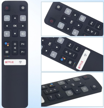 Lamex RC802V Пульт дистанционного управления для телевизора FUR6 / Netflix (LXP802V)