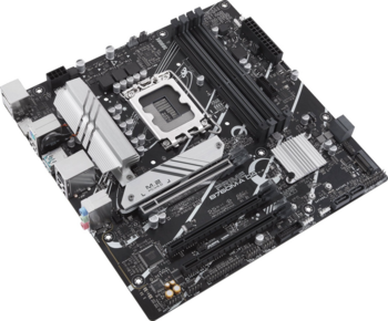 Asus Prime B760M-A D4-CSM Mātesplate Intel B760 / LGA 1700 / Micro-ATX (90MB1D00-M0EAYC)