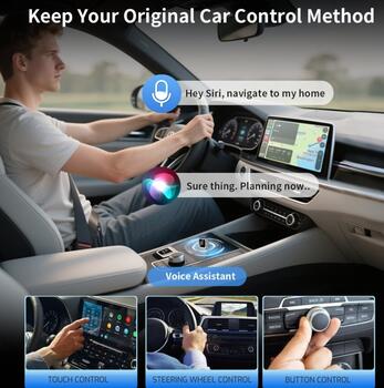 Swissten CarLink Adapteris Apple CarPlay / Android Auto (20114040)