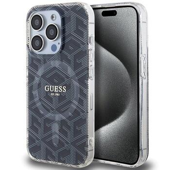 Guess GUHMP15LHGCUSTGK Hardcase IML GCube MagSafe Защитный чехол для iPhone 15 Pro 6.1