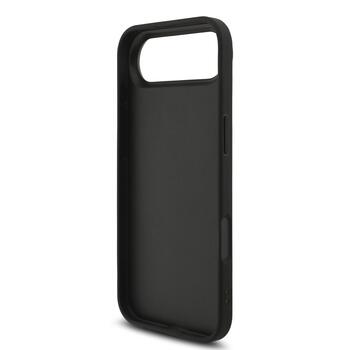 Guess PU 4G Metal Logo Strap Case Чехол для Apple iPhone 17 Air (GUHCP17MP4GMGSK)
