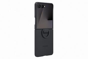 Samsung Silicone Cover with Ring Чехол для Samsung Galaxy Z Flip 7 (EF-PF766TBEGWW)