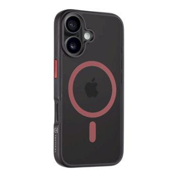 Tactical MagForce Hyperstealth 2.0 Cover Защитный чехол для iPhone 16 / чёрный/красный (TA-57983121865)