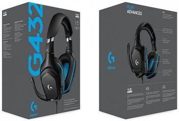 Logitech G432 7.1 Игровые наушники (981-000770)