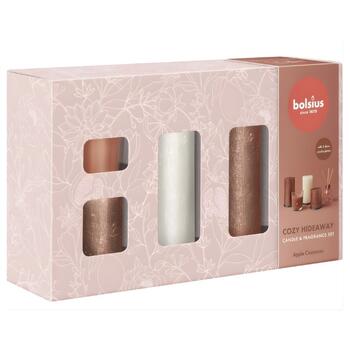 Bolsius Cozy Hideaway Dāvanu Komplekts Apple Cinnamon (37276885)