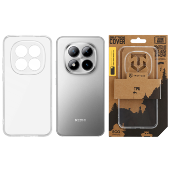 Tactical TPU Cover Защитный чехол для Xiaomi Redmi Note 15 Pro+ 5G / прозрачный (TA-57983128893)