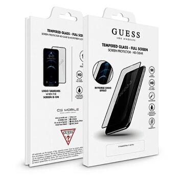 Guess GUSPP12MSLTR Vintage Magic Logo Tempered Glass Aizsargstikls Pilnam Ekrānam Apple iPhone 12 / 12 Pro (GUSPP12MSLTR)