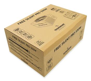Tecnoware FAL551FSP12 Free Silent PRO 550W / aPFC 85% (FAL551FSP12)