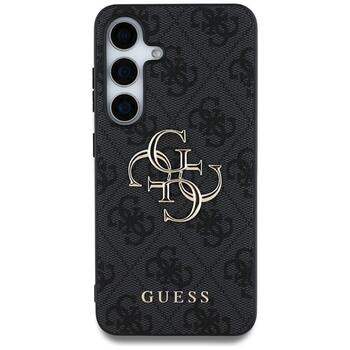 Guess HC 4G PU Big Logo Case Aizsargapvalks priekš Samsung Galaxy S25 (GUHCS25S4GMGGR)