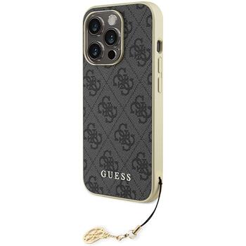 Guess 4G Charms Collection Back Case Защитный Чехол для Apple iPhone 15 Pro (GUHCP15LGF4GGR)