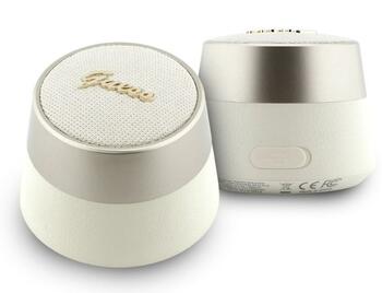 Guess Script Metal Logo Bluetooth Skaļrunis 5W zeltaina (GUWSL3PALPLD)