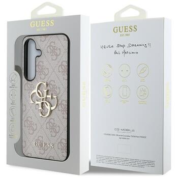 Guess HC 4G PU Big Logo Case Чехол для Samsung Galaxy S25 Plus (GUHCS25M4GMGPI)