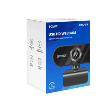 Savio CAK-04 HD Веб-камера USB (CAK-04)
