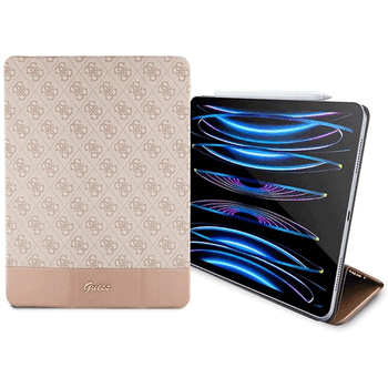 Guess GUFCP12PS4SGP Grāmatveida Apvalks Priekš iPad Pro 12.9