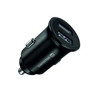 Swissten Auto Ladētājs 2x USB 4.8A (20115000BOX)
