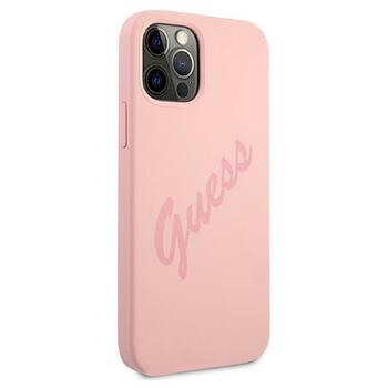 Guess GUHCP12LLSVSPI Script Vintage Защитный чехол для iPhone 12 Pro Max 6,7