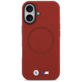 BMW M FW Metal Logo MagSafe Case Aizsargapvalks priekš Apple iPhone 17 (BMHMP17S25PFWSMR)