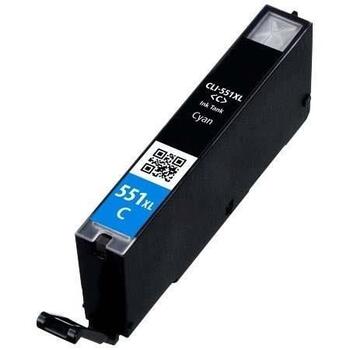 Canon CLI-551CXL Tintes Kasetne / Ciāna (6444B001)