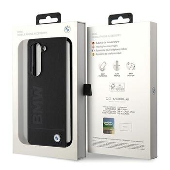 BMW BMHCZFD5SLLBK Grāmatu Apvalks priekš Samsung Galaxy Z Fold5 (BMHCZFD5SLLBK)