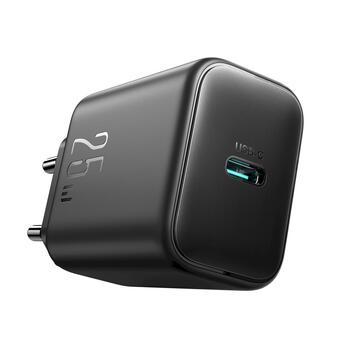 Joyroom JR-TCF23 Travel Charger Type-C Зарядное устройство PD 25W, SFC, PPS / чёрный (JR-TCF23-BLK)