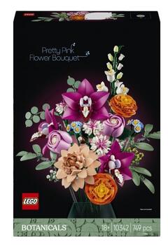 LEGO ICONS 10342 The Botanical Collection - Pretty Pink Flower Bouquet konstruktors (10342)