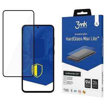 3MK HardGlass Max Lite Black Tempered Glass Защитное стекло для Samsung Galaxy S25 (5903108621304)
