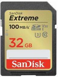 SanDisk Extreme SDHC 32GB Atmiņas Karte (SDSDXVT-032G-GNCIN)