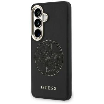 Case Guess Perforated Logo MagSafe Защитный чехол для Samsung Galaxy S26 / чёрный (GUHMS26S5PG4SRGK)