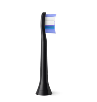 Philips Sensitive HX6056/88 Elektriskās zobubirstes uzgaļi 6 gab / melns (HX6056/88)